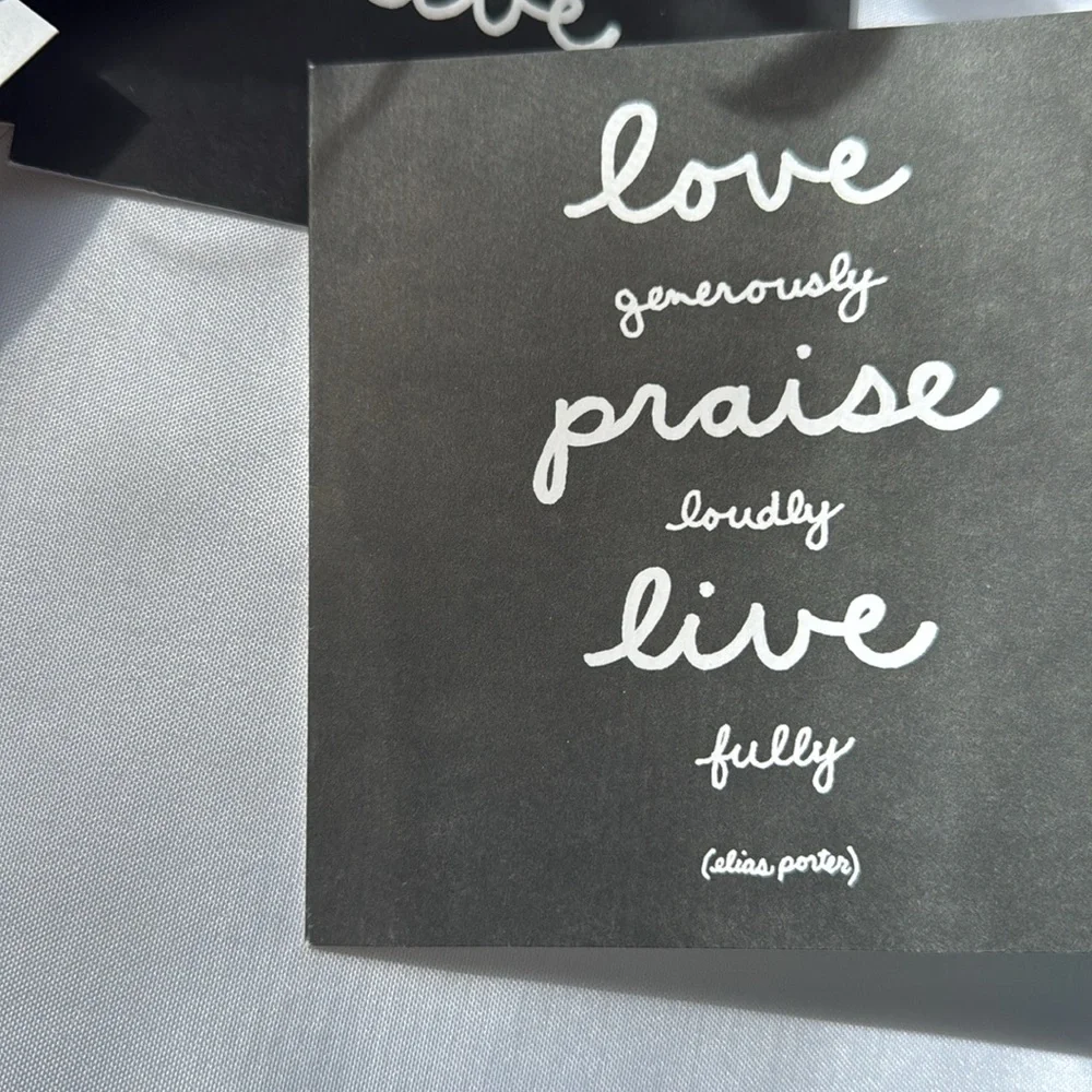 Quotable notecards Hope love praise live remnants set of 7
